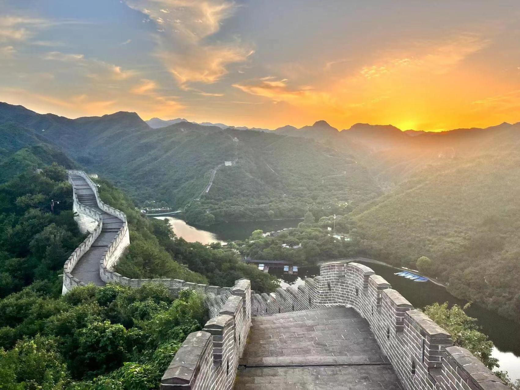 Encounter Garden Great Wall Holiday Guesthouse Peking Exterior foto