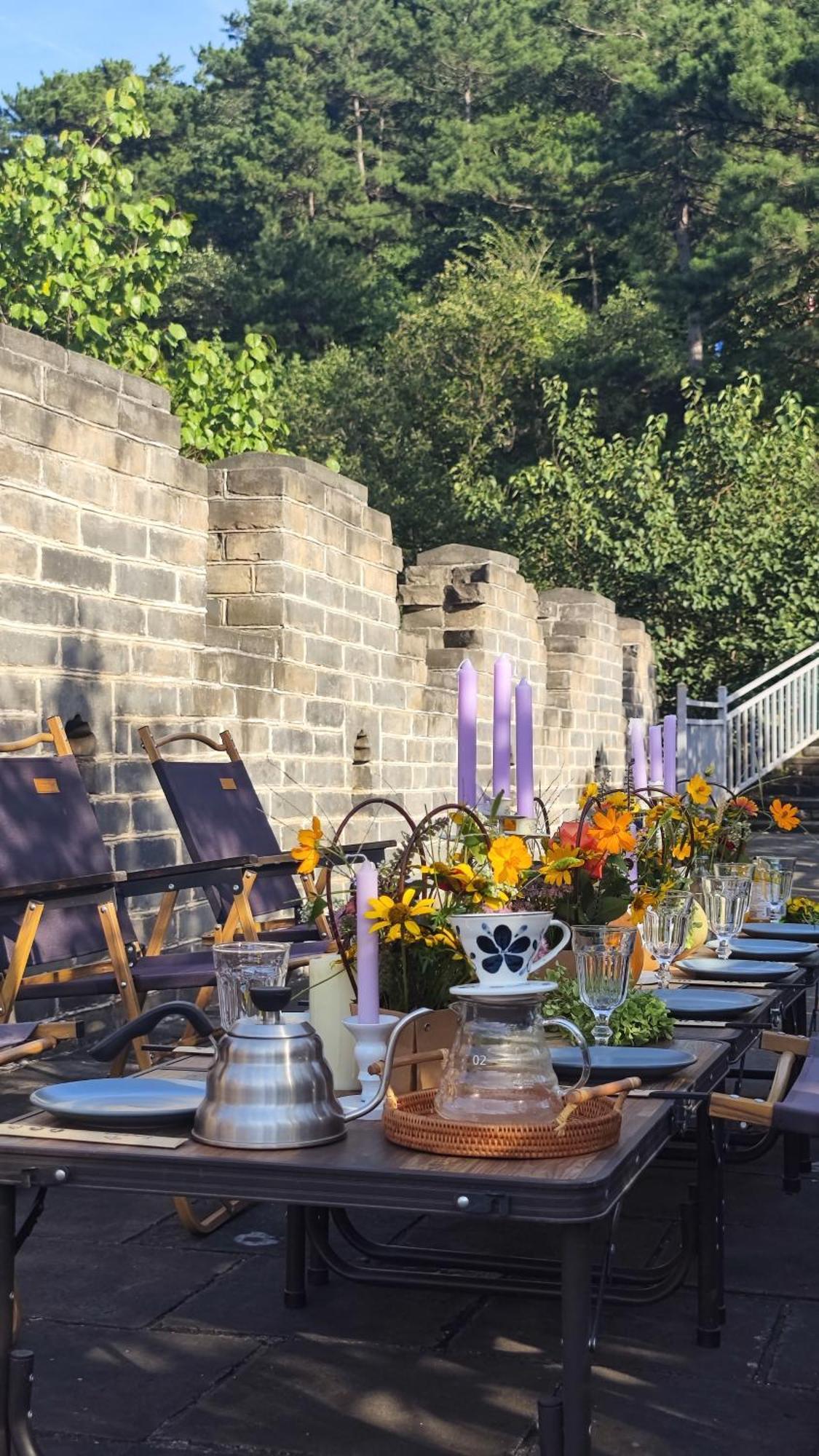 Encounter Garden Great Wall Holiday Guesthouse Peking Exterior foto