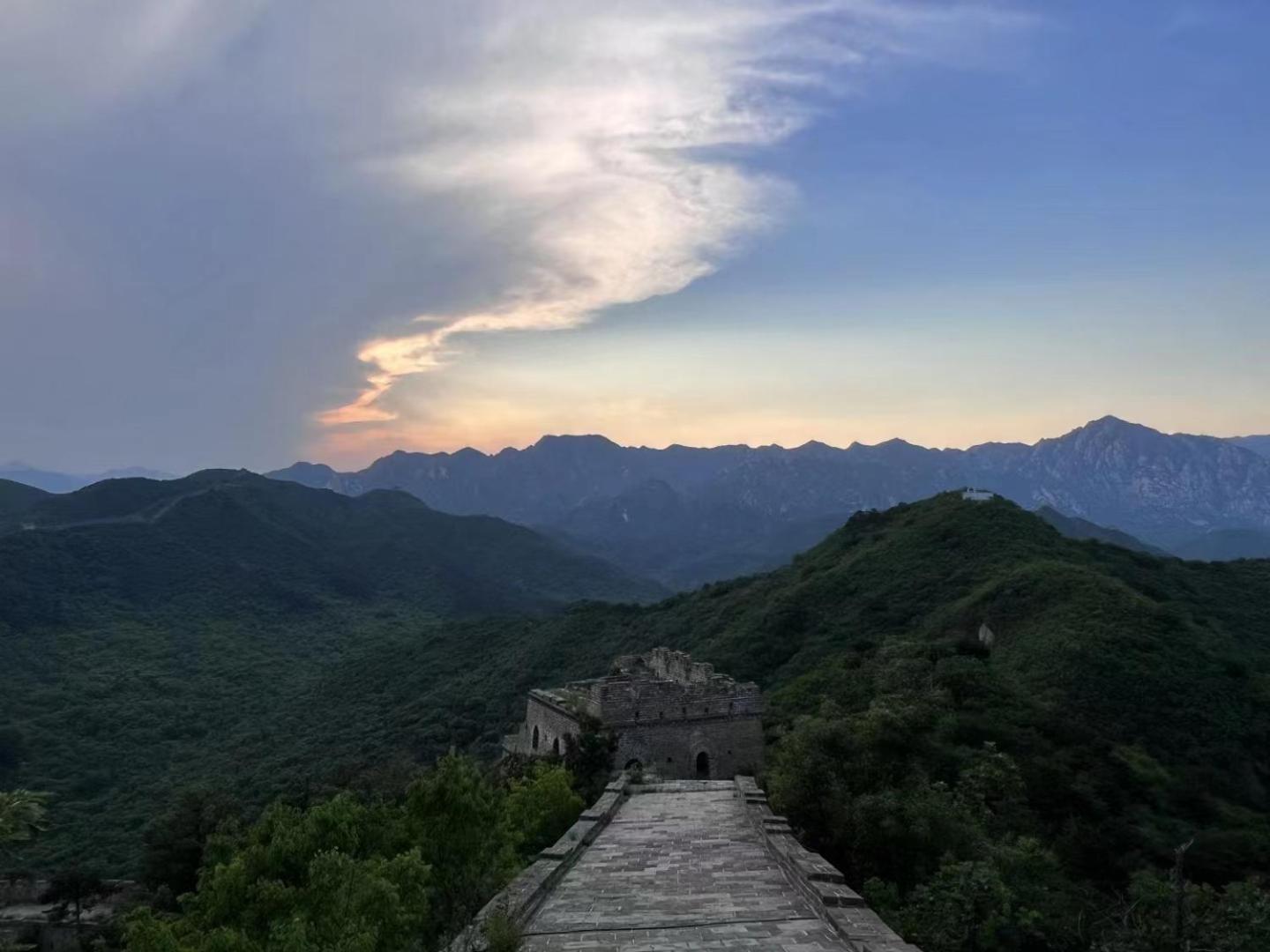 Encounter Garden Great Wall Holiday Guesthouse Peking Exterior foto