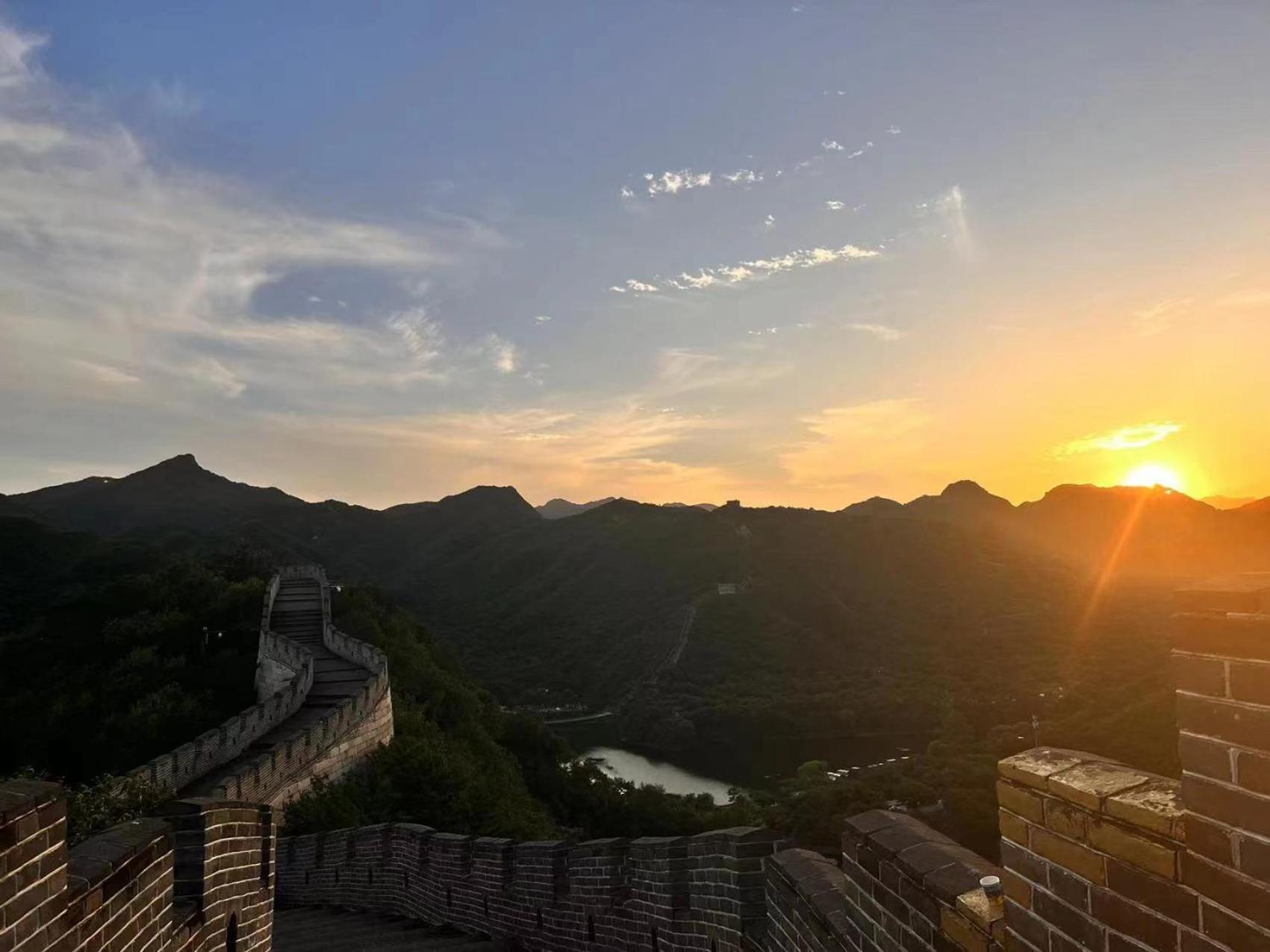 Encounter Garden Great Wall Holiday Guesthouse Peking Exterior foto