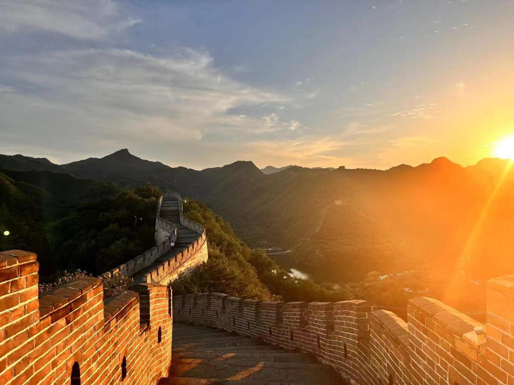 Encounter Garden Great Wall Holiday Guesthouse Peking Exterior foto