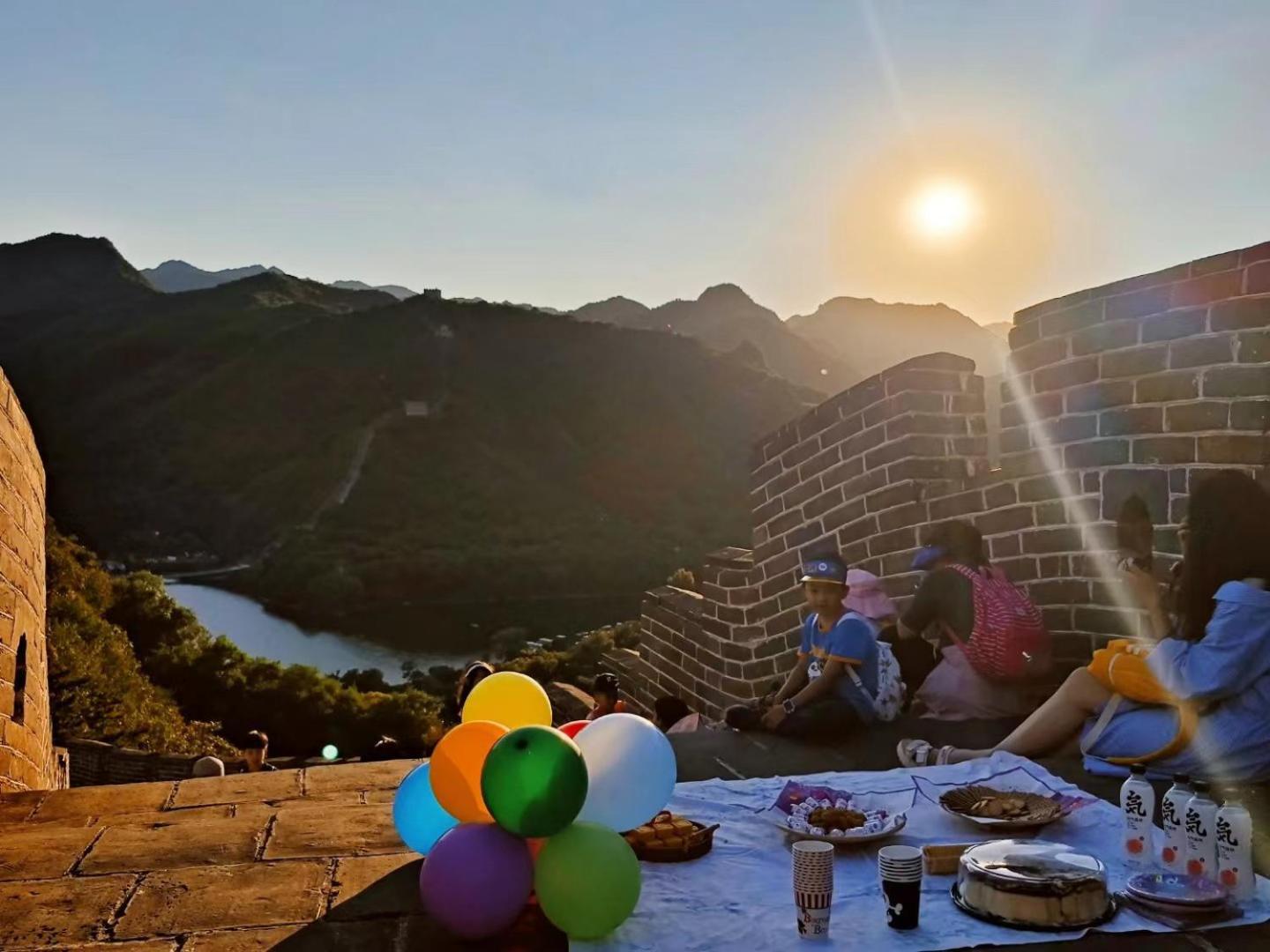 Encounter Garden Great Wall Holiday Guesthouse Peking Exterior foto