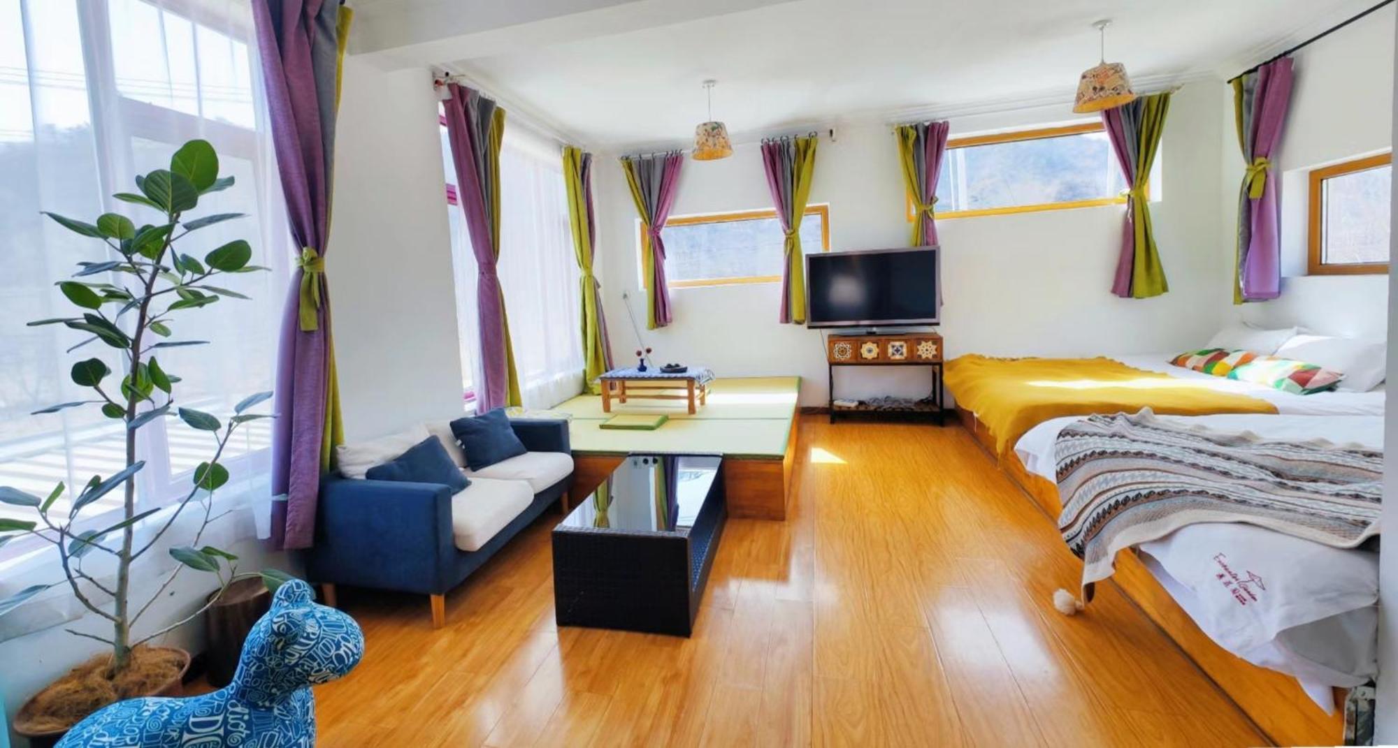Encounter Garden Great Wall Holiday Guesthouse Peking Exterior foto