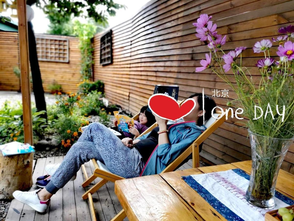 Encounter Garden Great Wall Holiday Guesthouse Peking Exterior foto